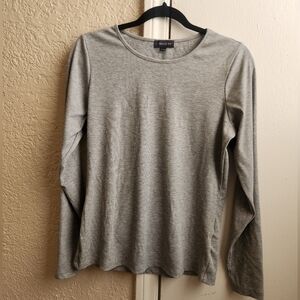 Warehouse One - Ribbed Long Sleeve Tee